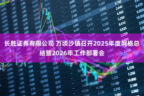 长胜证券有限公司 万顷沙镇召开2025年度网格总结暨2026年工作部署会